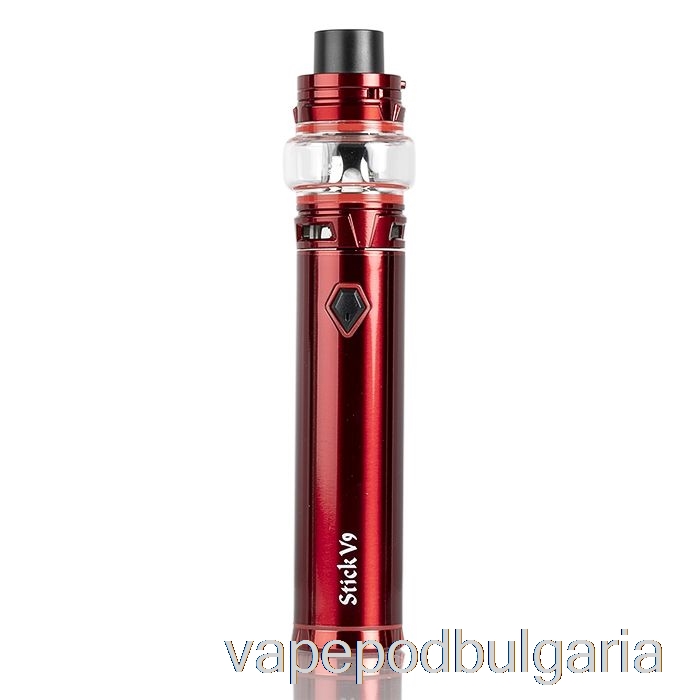 Vape Bulgaria Smok Stick V9 & Stick V9 Max 60w Starter Kit V9 Standard - червен